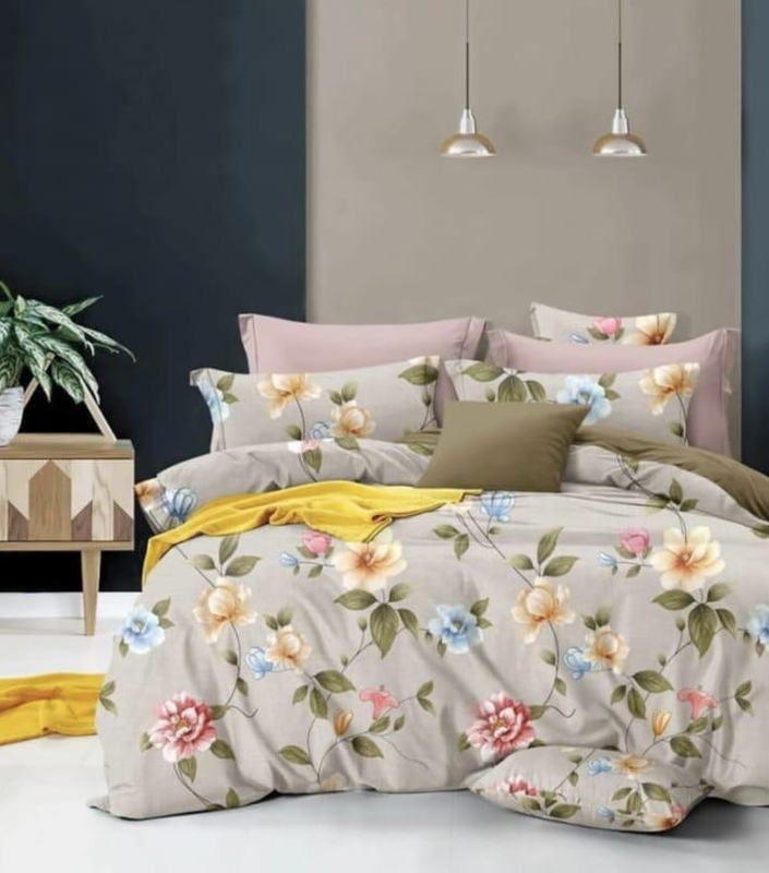 BMW Polycotton Printed Double Bedsheet with two pillow cover ( 90"X100")